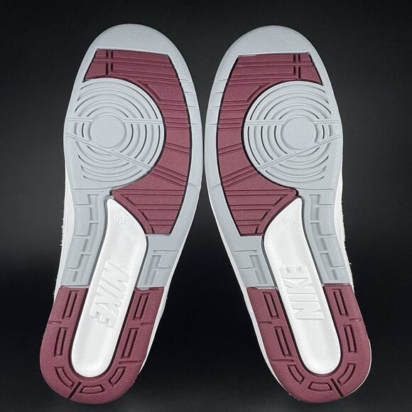 Nike Air Jordan 2 Retro Low Cherrywood Red Men’s 9.5 Basketball Shoes DV9956-103 - Picture 4 of 9